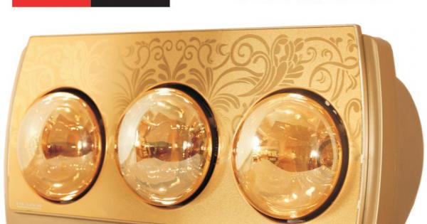 Đèn sưởi nhà tắm Heizen 3 bóng