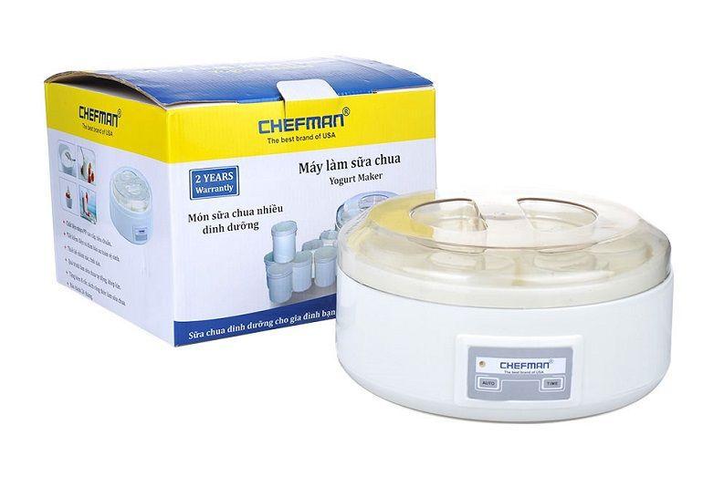 Máy làm sữa chua Chefman 8 cốc nhựa CM-302N