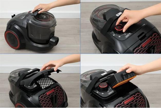 Máy hút bụi Bosch BGS21WPOW Công suất 2000W với 4 đầu hút