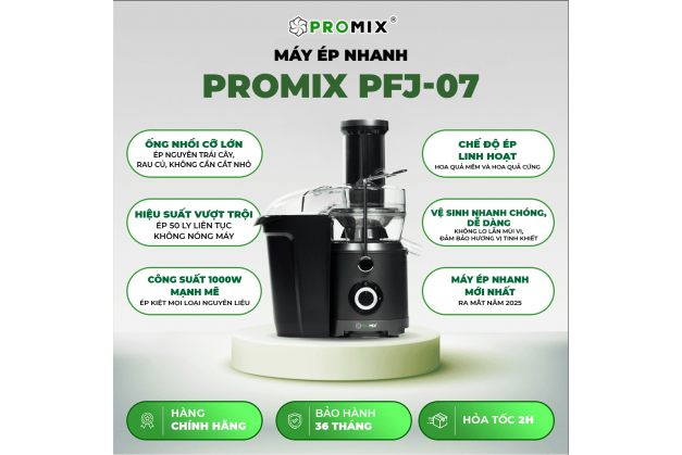 Máy ép trái cây Promix PFJ-07 Công suất 1000W
