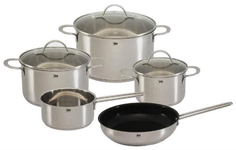 Bộ nồi Inox Elo Clio Plus 5 chiếc của Đức