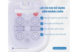 Bồn ngâm chân Serenelife SP12S Thế hệ mới nhất 2025 của mỹ