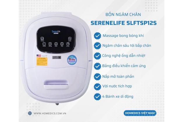 Bồn ngâm chân Serenelife SP12S Thế hệ mới nhất 2025 của mỹ