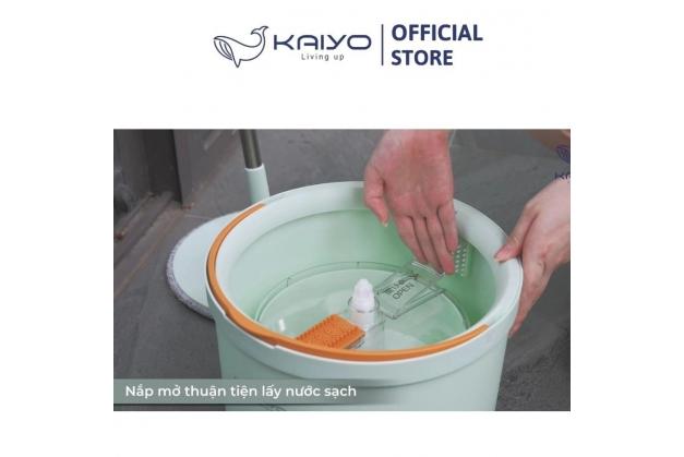 Cây lau nhà tách nước Kaiyo KM51 Công nghệ Nhật bản Cây lau nhà tách nước Kaiyo KM51 Công nghệ Nhật bản