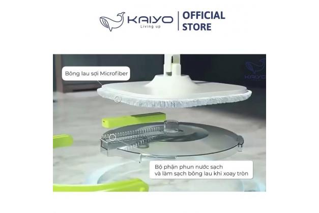 Cây lau nhà tách nước Kaiyo KM51 Công nghệ Nhật bản Cây lau nhà tách nước Kaiyo KM51 Công nghệ Nhật bản