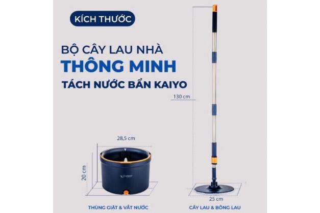 Cây lau nhà tách nước Kaiyo KM51 Công nghệ Nhật bản Cây lau nhà tách nước Kaiyo KM51 Công nghệ Nhật bản
