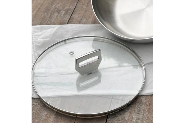 Chảo sâu lòng Kaiyo Inox 316 KIW 5 lớp liền khối của Nhật Chảo sâu lòng Kaiyo Inox 316 KIW 5 lớp liền khối của Nhật