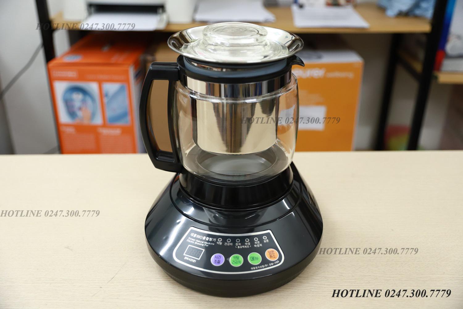 Ấm sắc thuốc Daewoong DW-790 Nhập khẩu Hàn quốc