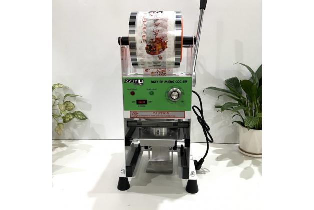 Máy dập nắp cốc miệng ly Yili B9 Loại thủ công Máy dập nắp cốc miệng ly Yili B9 Loại thủ công