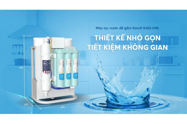 Máy lọc nước Karofi KAQ-U96 Thế hệ mới 10 lõi lọc