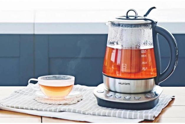 Ấm pha trà Hurom Tea Master TM-B02FSS Nhập khẩu Hàn quốc