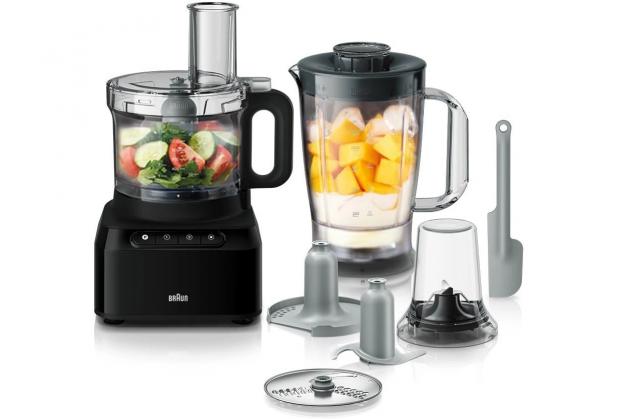 Máy xay đa năng cắt lát thực phẩm Braun FP3132BK công suất 800W