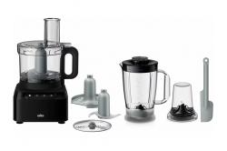 Máy xay đa năng cắt lát thực phẩm Braun FP3132BK công suất 800W