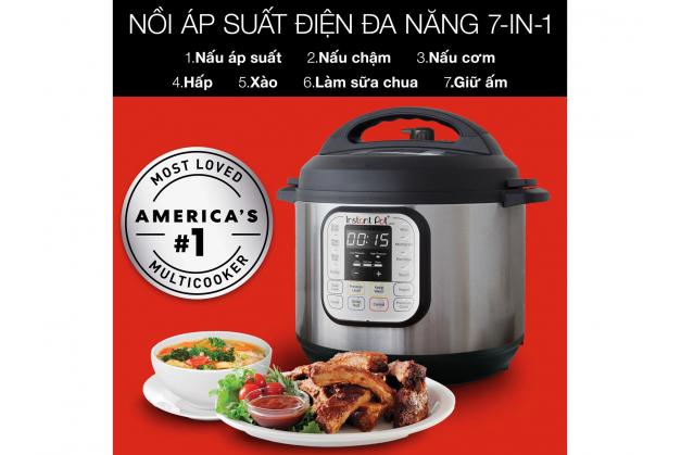 Nồi áp suất đa năng Instant pot Duo 60 dung tích 5,7L 7 trong 1