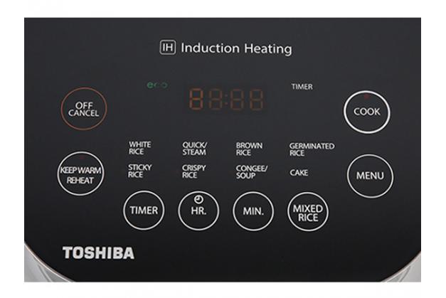 Nồi cơm cao tần Toshiba 1 lít RC-10IP1PV Dung tích 1L