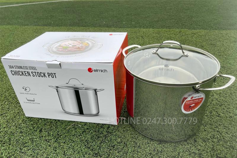 Nồi luộc gà elmich EL-2525IN30 size 30cm