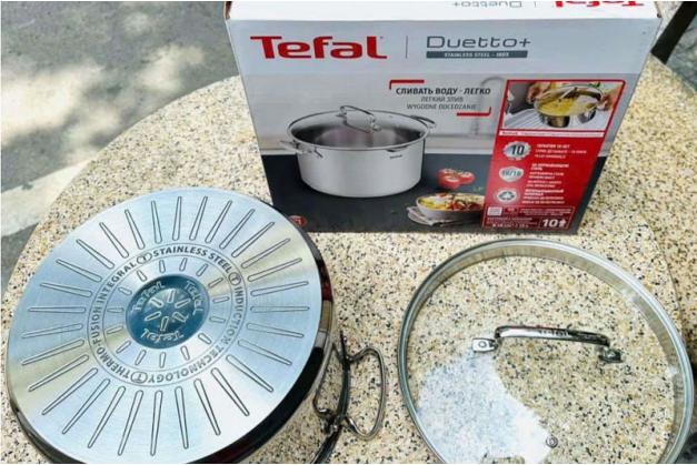 Nồi luộc gà Tefal Duetto Plus đường kính 28cm