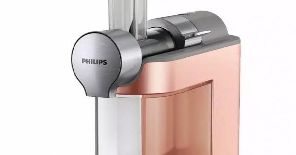 Máy ép chậm trục ngang Philips HR1932 làm kem trái cây