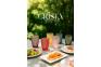 Cốc thủy tinh Crista Home vân lưới dung tích 420ml