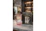 Bình thủy tinh vân lưới Crista Home dung tích 1L nắp gỗ
