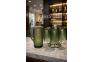 Bình thủy tinh vân lưới Crista Home dung tích 1L nắp gỗ