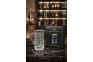 Bình thủy tinh vân Caro nắp gỗ Crista Home dung tích 1L