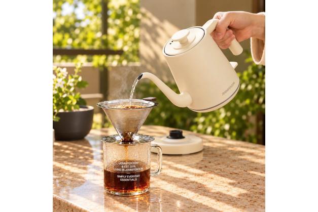 Ấm siêu tốc cổ ngỗng Jenniferoom JRK-KT0801 Dung tích 800ml