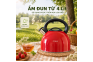 Ấm đun nước bếp từ Arber AB04LSMĐ dung tích 4L có còi báo