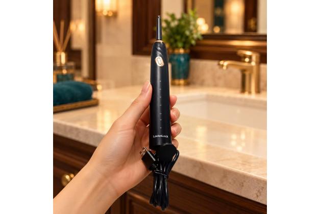 Bàn chải điện Lock&Lock ENR321 gồm 4 đầu chải tiện dụng