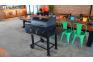 Bếp nướng than hoa xông khói dã ngoại ngoài trời cao cấp