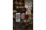 Bình thủy tinh vân Caro nắp thủy tinh Crista Home dung tích 1L