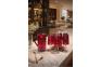 Bình thủy tinh vân Caro nắp thủy tinh Crista Home dung tích 1L