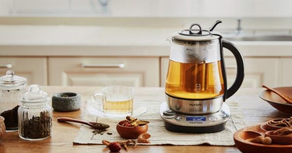 Ấm pha trà đa năng Hurom Tea Master TM-P02FSS Hàn Quốc