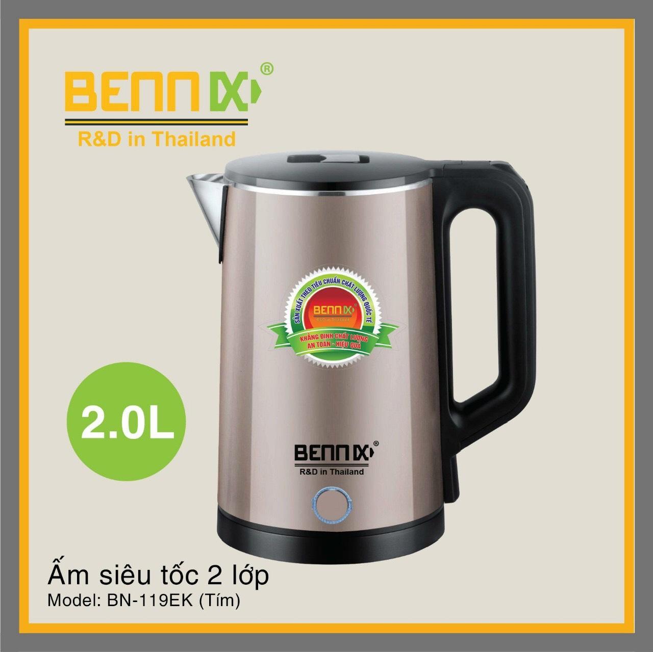 Ấm siêu tốc Bennix BN-119EK Thái lan