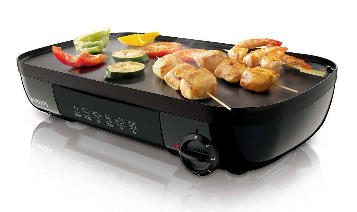 Bếp nướng điện Philips HD6320/20 Hàng chính hãng