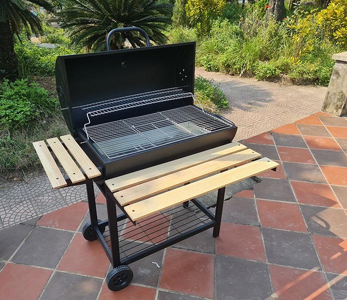 Bếp nướng ngoài trời có nắp đậy BBQ05 sản xuất tại Việt Nam