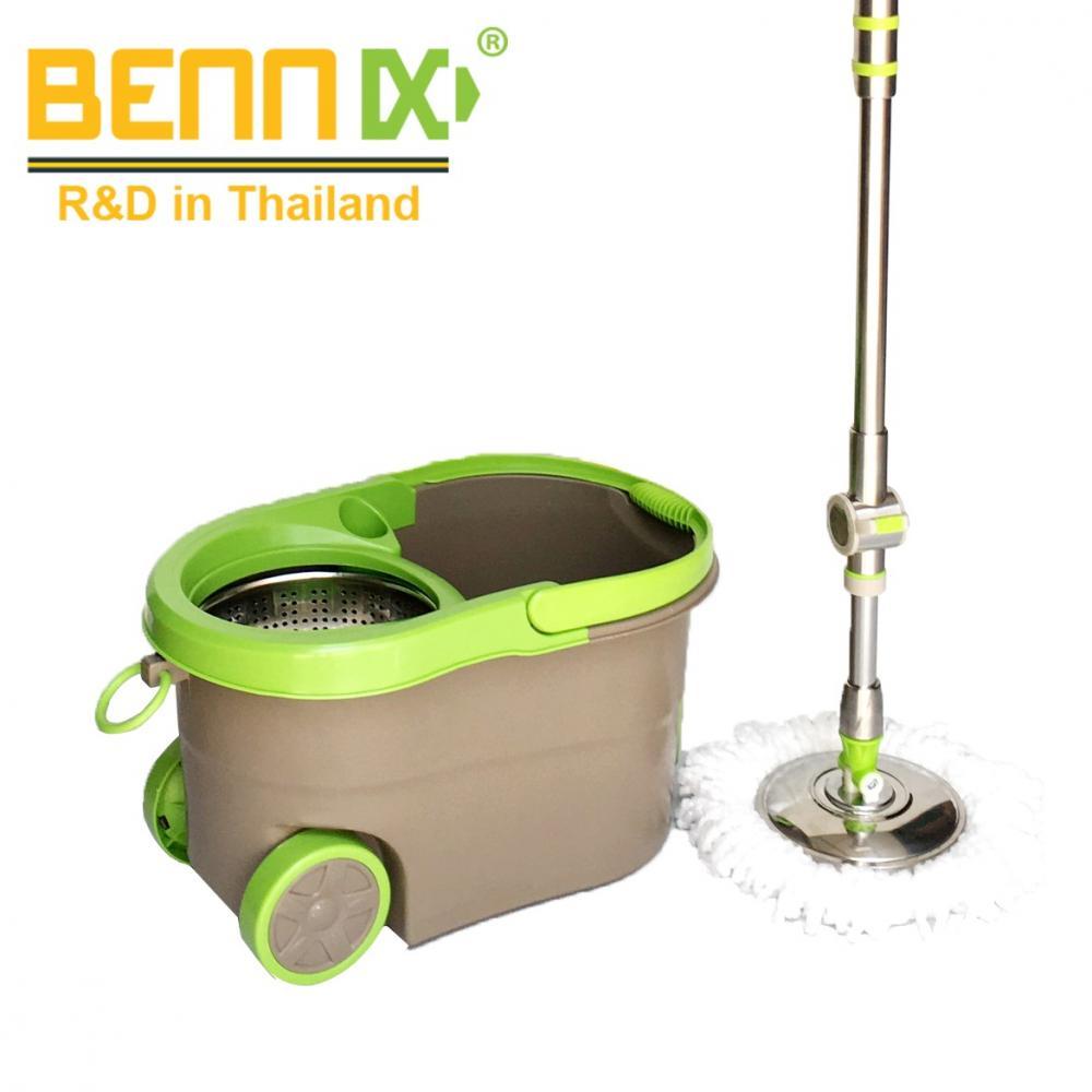 Cây lau nhà Bennix BN-555 Super cán inox