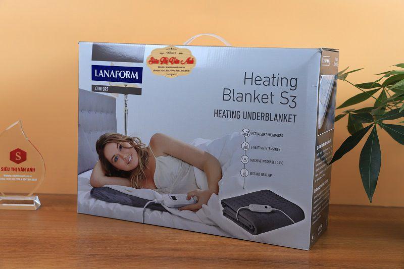 Đệm điện Lanaform S3 LA180113 Nhập khẩu Bỉ