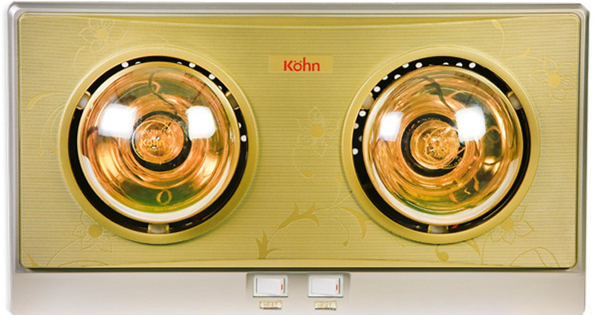 Đèn sưởi nhà tắm Braun Kohn KN02G của Đức