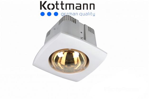 Đèn sưởi 1 bóng Kottmann K1- A âm trần