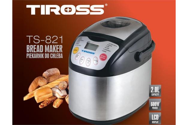 Máy làm bánh mì Tiross TS821 công nghệ Ba Lan