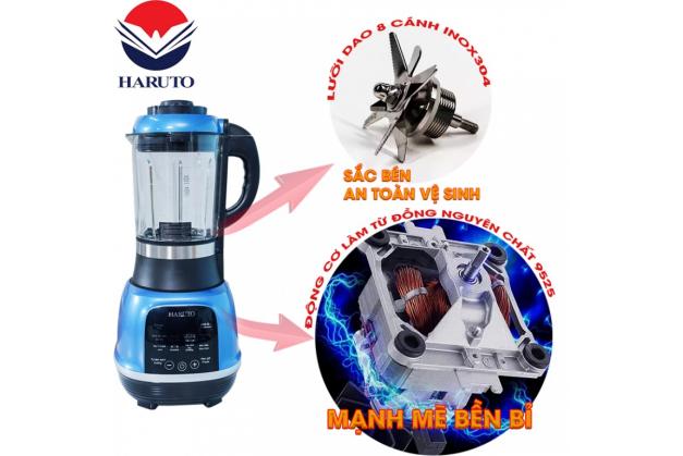 Máy làm sữa hạt Haruto HBD-62 công nghệ Nhât Bản