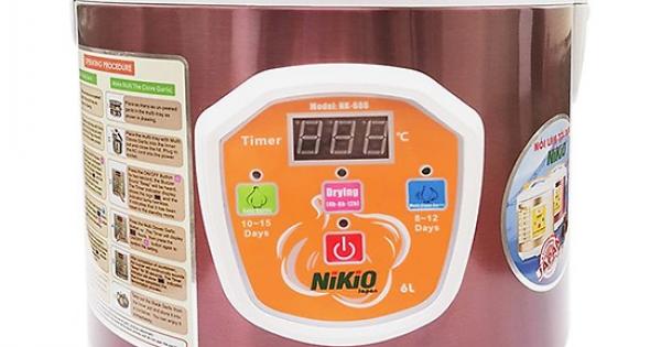 Máy làm tỏi đen Nikio NK-686 Công nghệ nhật bản