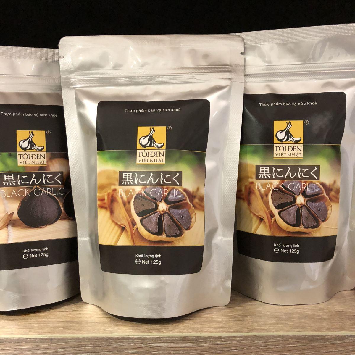 Tỏi đen nhiều nhánh lý sơn loại 125gam