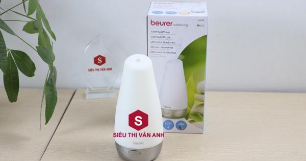 Đèn phun tinh dầu Beurer LA30 Aroma Diffusor của Đức