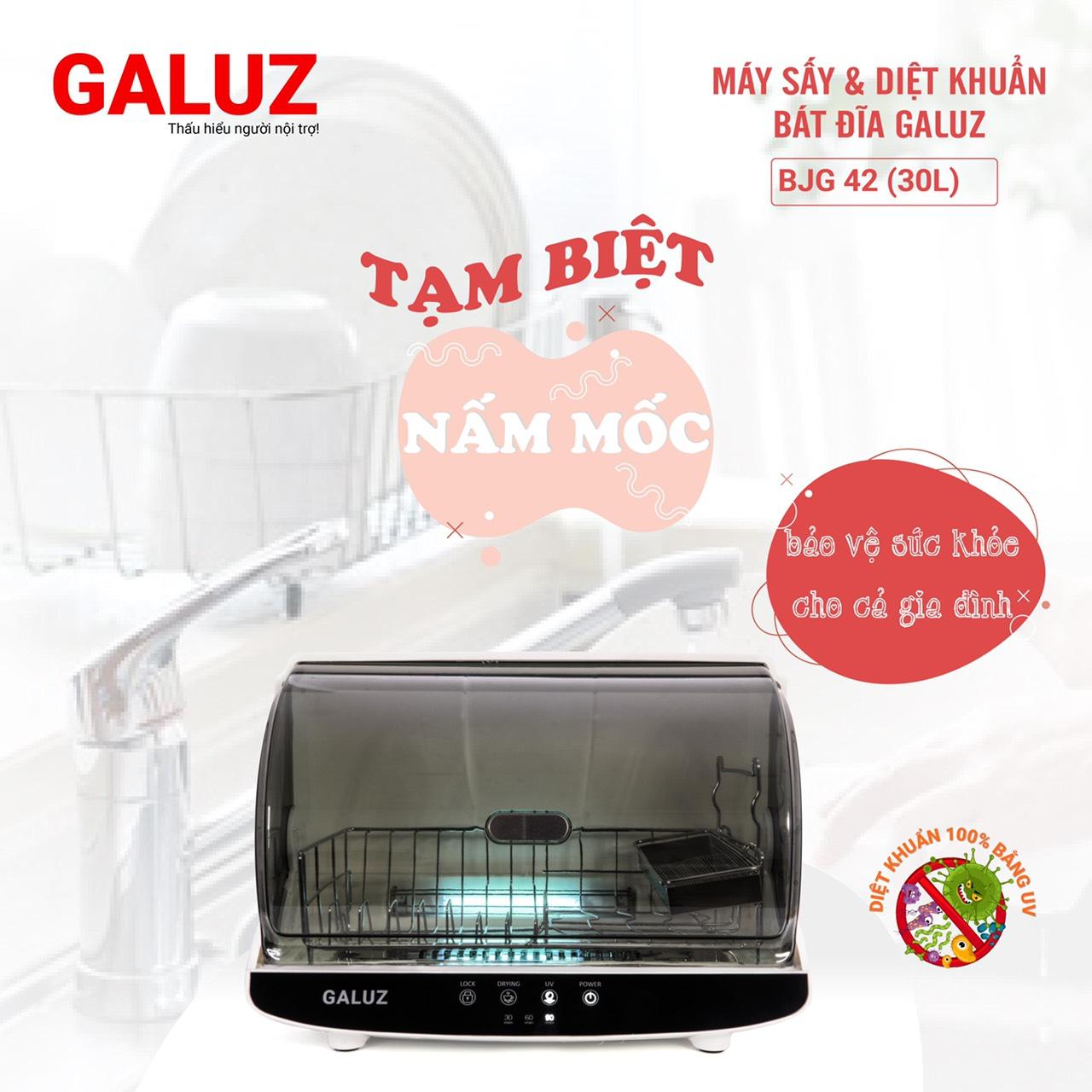 Máy sấy bát đĩa Galuz BJG-42 Dung tích 30L