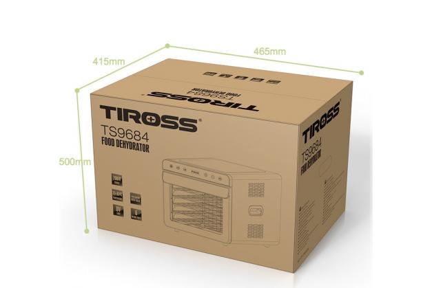 Máy sấy hoa quả Tiross TS9685 công nghệ Ba Lan