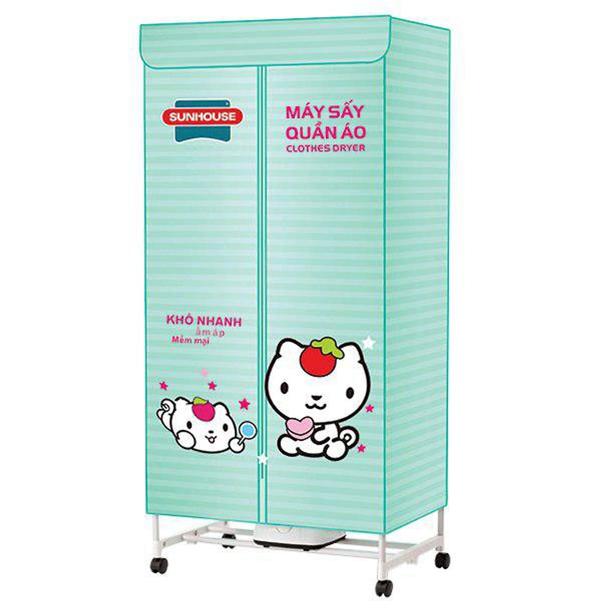 Máy sấy quần áo Sunhouse Khối lượng sấy 15Kg