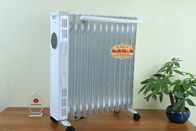 Máy sưởi dầu Tiross TS9221 dùng cho phòng 25m2
