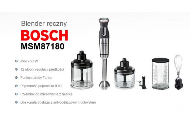 Máy xay cầm tay đa năng Bosch MSM87180 - Nhập khẩu Đức